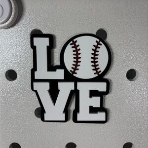 Bogg Bag Accessories - Laser Cut Baseball Bogg Bagg Bit Acrylic Bogg Bag Charm